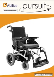 Pursuit Electric Wheelchair user manual